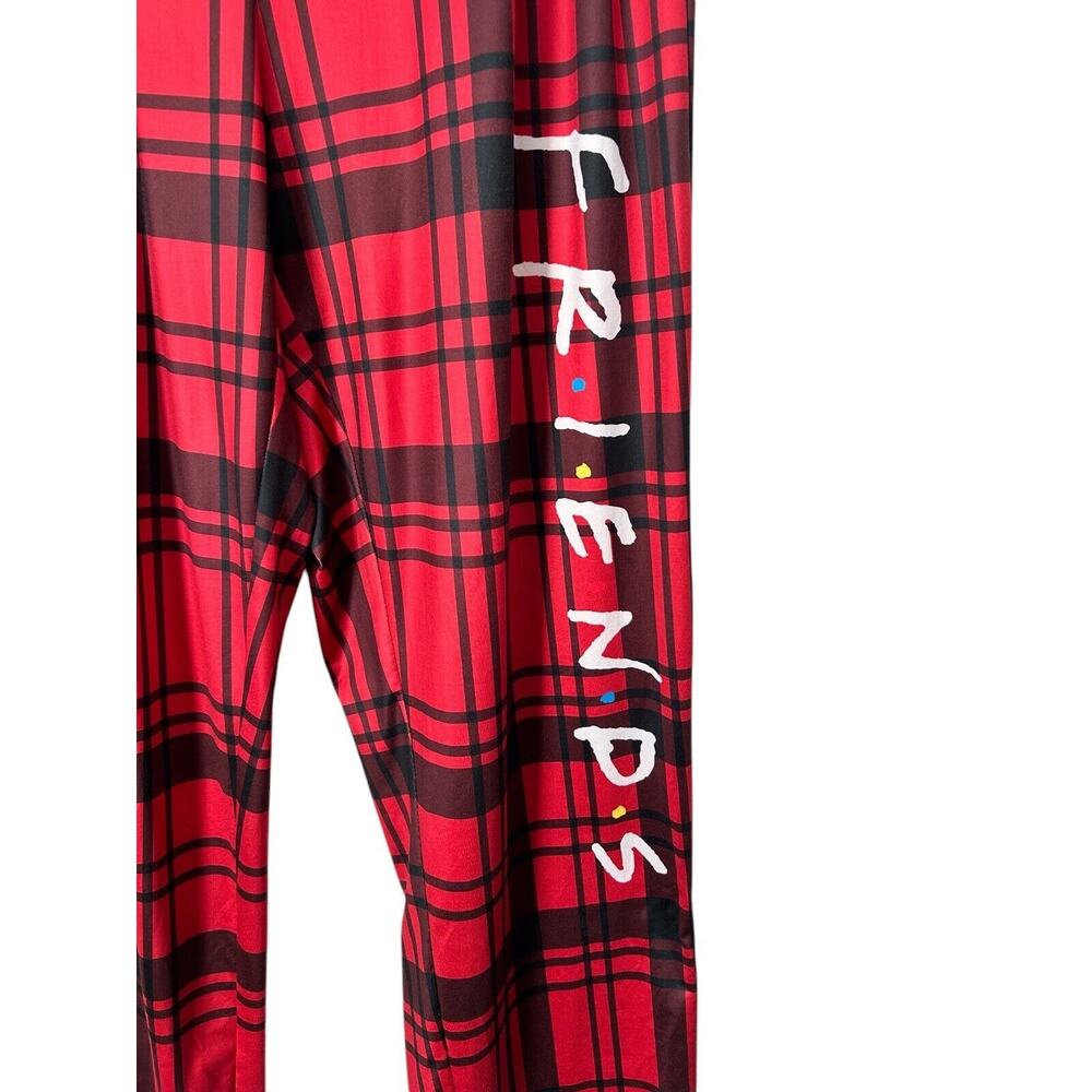 Friends the Television Series Together Is Better Pajama Lounge Set Red Black 0XL - Picture 9 of 16